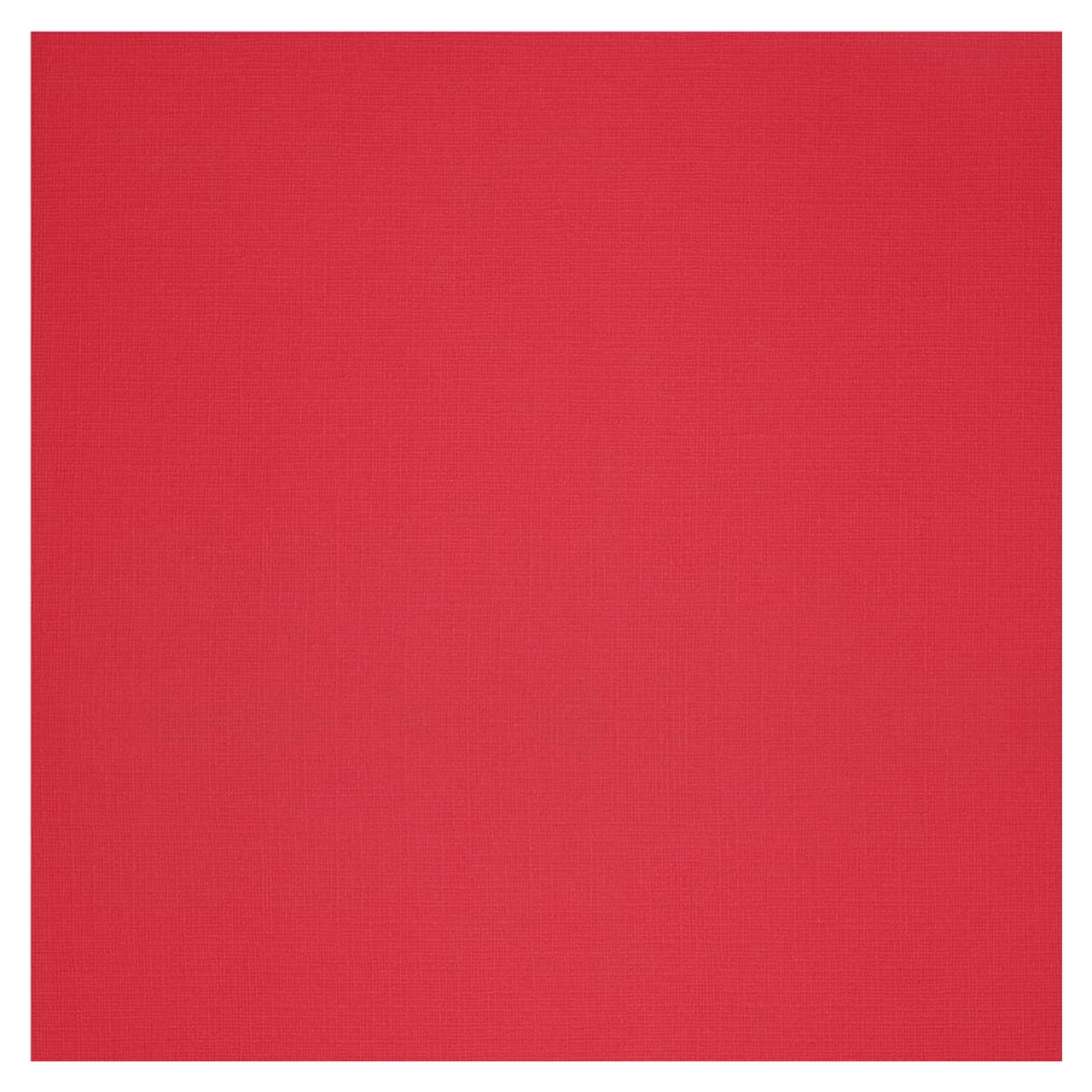 PA Paper Accents Canvas Cardstock 12" x 12" Dare Devil, 80lb colored cardstock paper for card making, scrapbooking, printing, quilling and crafts, 25 piece pack